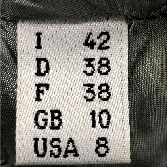 MOSCHINO "Cheap and Chic" Grey Corduroy Blazer with Flower/Leaves Appliques - Picture 4 of 9